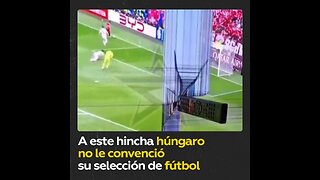 Aficionado paga su frustración futbolera con su televisor