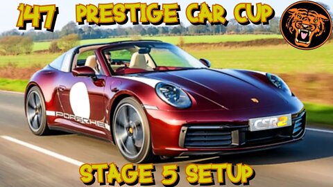 Season 147 Prestige Car Cup Stage 5 Setup INFO: Cost? Tune? Time?