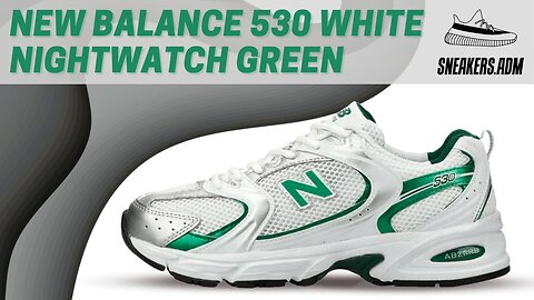 New Balance 530 White Nightwatch Green - MR530ENG - @SneakersADM