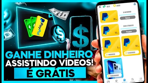 🤑GANHE DINHEIRO ASSISTINDO VÍDEOS COMO CELULAR! App de renda extra que paga em dólar