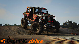 BeamNG.drive | Jeep Wrangler Rubicon Crawler | Industrial Site