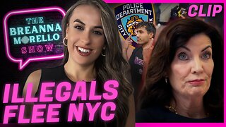 Illegal Beat up NYPD Officers and then Flee to California - Breanna Morello