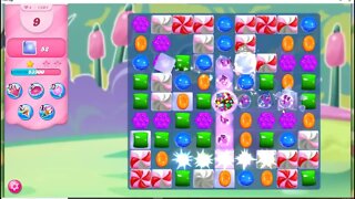 Candy Crush Level 1207 Talkthrough, 19 Moves 0 Boosters