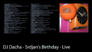 DJ Dacha - Srdjan's Birthday - Live DJ set House Music