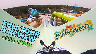 Splash Island Full Tour & Review - Wild Adventures Waterpark