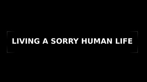 Morning Musings # 125 - Living a Sorry Human Life... living preemptively apologetic.