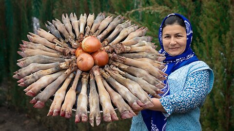 I Buy The Cheapest Meat- The Result Is Mind-blowing! Lamb Legs Recipe KHASH