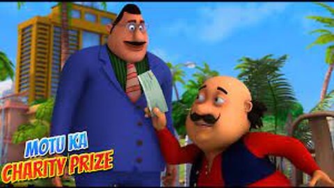 Motu Patlu New Episode | Hindi Cartoons For Kids | Motu Ka Charity Prize | Wow Kidz