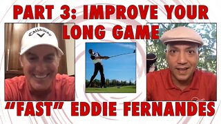 PART 3! World Long Drive Champion Talks HOW TO IMPROVE YOUR LONG GAME IN GOLF