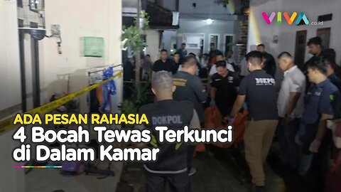 4 Bocah di Jagakarsa Tewas Misterius Diduga Ulah Orang Tua