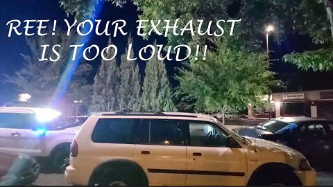 Cop EXTORTS another victim for "muh loud exhaust!"