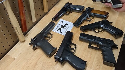 Tanfoglio Mossad, W. German P226, Star 30M, Jericho 941FS and More