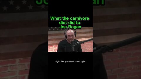 What the carnivore diet did to Joe Rogan!!