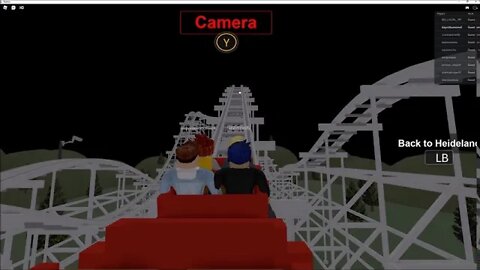 Theme Park HeideLand - Colossos Rollercoaster Full On-Ride POV - Roblox Gameplay - Blox n Stuff