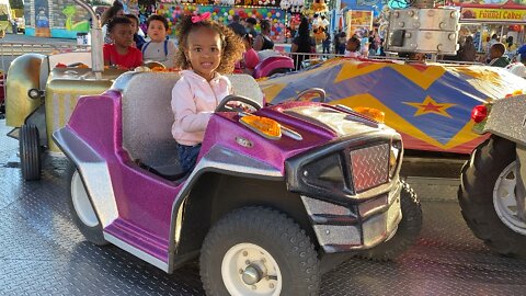 First time riding state fair rides by herself♥️