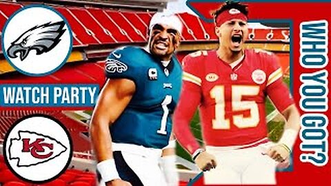 Philadelphia Eagles vs Kansas City Chiefs | Live Watch Party Stream | NFL 2023 Season Game