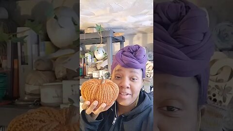 🍂🎃 Should I cover Sentro pumpkins? #infiniticraftingco #knittingpatterns