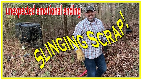 Split Wood Acres Homestead - Slinging Scrap Episode with emotional ending