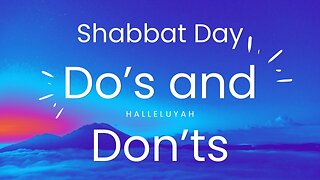 What do I do on the Sabbath Day?