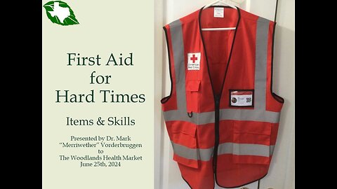 First Aid Gear & Skills for Hard Times