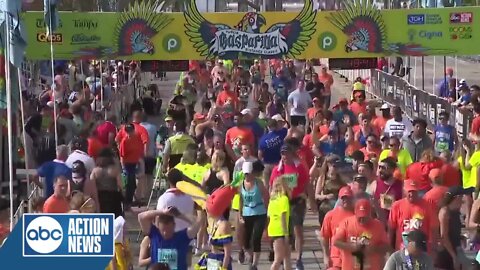 3:15 – 3:20 Saturday | Publix Gasparilla Distance Classic Finish Line