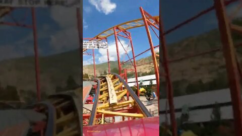 Jet Star 2 Roller Coaster Cam Mounted Horizon Lock (POV) Lagoon Amusement Park