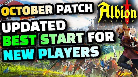 The BEST POSSIBLE START For New Players - Albion Online Beginners Guide - Wild Blood Patch Update