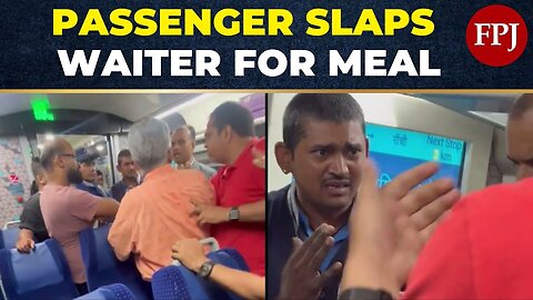 Elderly Passenger Slaps Waiter on Vande Bharat Express Over 'Non-Veg' Meal