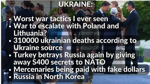 Ukraine: Wagner war with Poland NATO? Turkey gives away S400 secrets to USA, Russia in North Korea