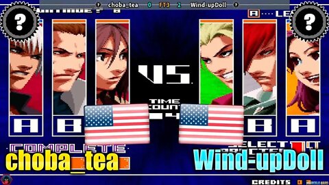 The King of Fighters 2003 (choba_tea Vs. Wind-upDoll) [U.S.A. Vs. U.S.A.]