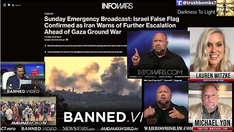 10/16/2023 FULL SHOW: Israeli Stand Down Confirmed As Western Funding Of Islamic Take Over Revealed, Must Watch!