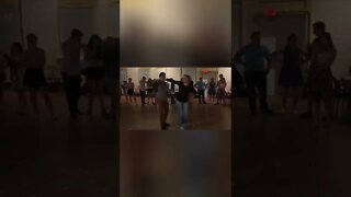 Swing dancing aerials