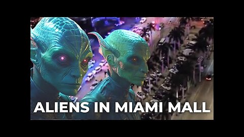 WTF Really Happened Aliens in Miami Mall!