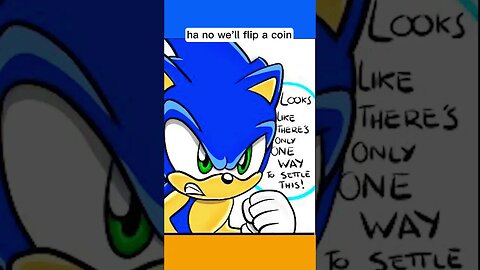 Sonic Vs Shadow CoinFlip 😂💢