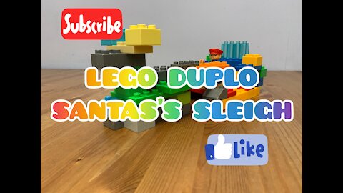 Lego Duplo Santa's sleigh