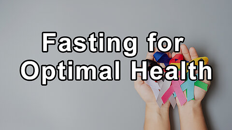 Harnessing the Power of Nutrition and Intermittent Fasting for Optimal Health - Jonathan Stegall
