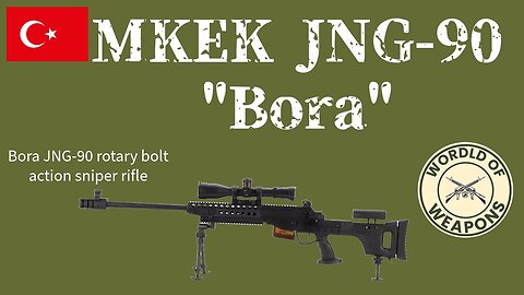 MKEK JNG-90 Bora 🇨🇳 Precision Sniper Excellence - Unveiling Turkey's Legendary Rifle