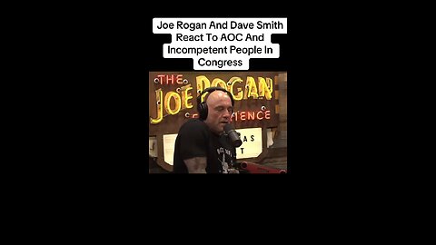 Joe Rogan and Dave Smith talk about AOC and her lack of understanding of the Israel/Palestine war