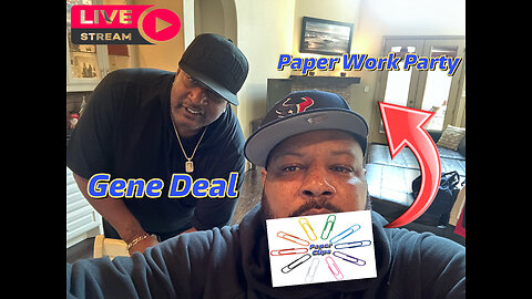 Gene Deal at Paper Work Party House in Dallas, TX Cooking up Game 6/4/2024 (Part 1)