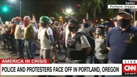 "Wall Of Veterans" Joins "Portland Moms" To Help Protect Protesters In Portland!