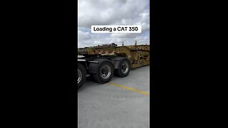 Moving a CAT 350