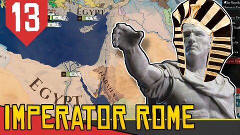 Invadindo a ANATOLIA - Imperator Rome Egito #13 [Gameplay PT-BR]