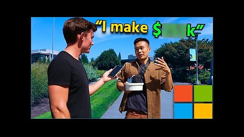 I asked Microsoft employees how much MONEY they make