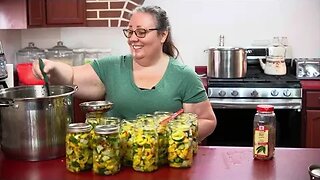 Canning Zucchini Salad- Not Approved