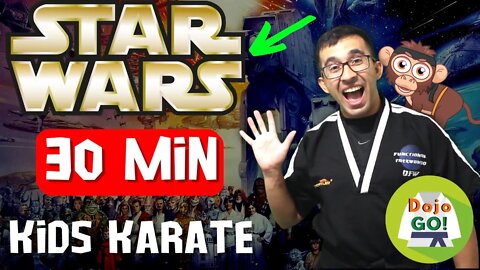 30 Minute Karate For Kids | Star Wars Dojo Go Mashup V1