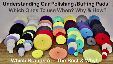 Best Car Buffing/Polishing Pads #shorts