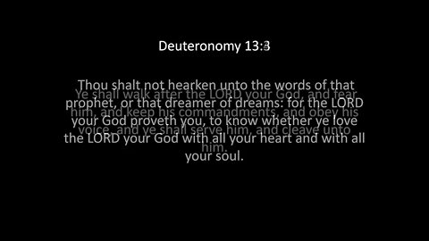 Deuteronomy Chapter 13