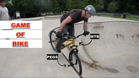 ** GAME OF BIKE ** -- MTB DJ WITH PEGS!