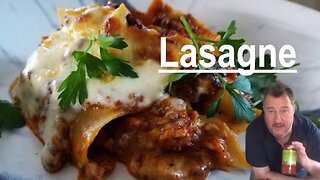 How to make Lasagne: Layers of homemade pasta with Ragu sauce & béchamel