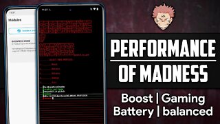 PERFORMANCE OF MADNESS | Desempenho INCRÍVEL para VÁRIOS SMARTPHONES! | Magisk Gaming Module